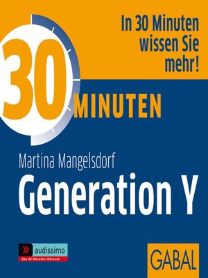 cover image of 30 Minuten Generation Y